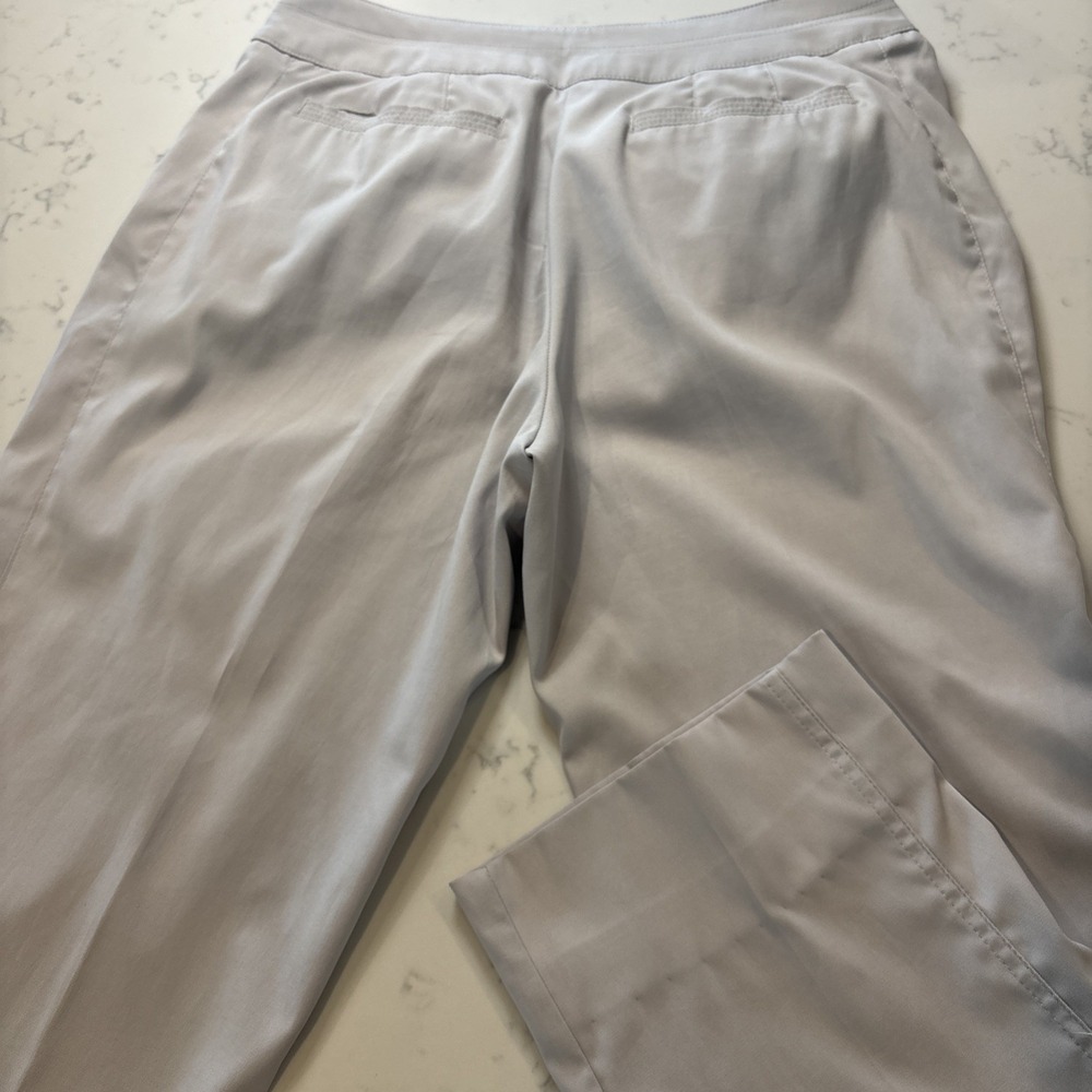 Tail Performance Golf Pants Women Sz 4 Career Stretch Preppy Light Gray Pockets - Picture 6 of 8